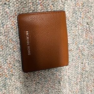 Michael Kors Tan Leather Card Holder